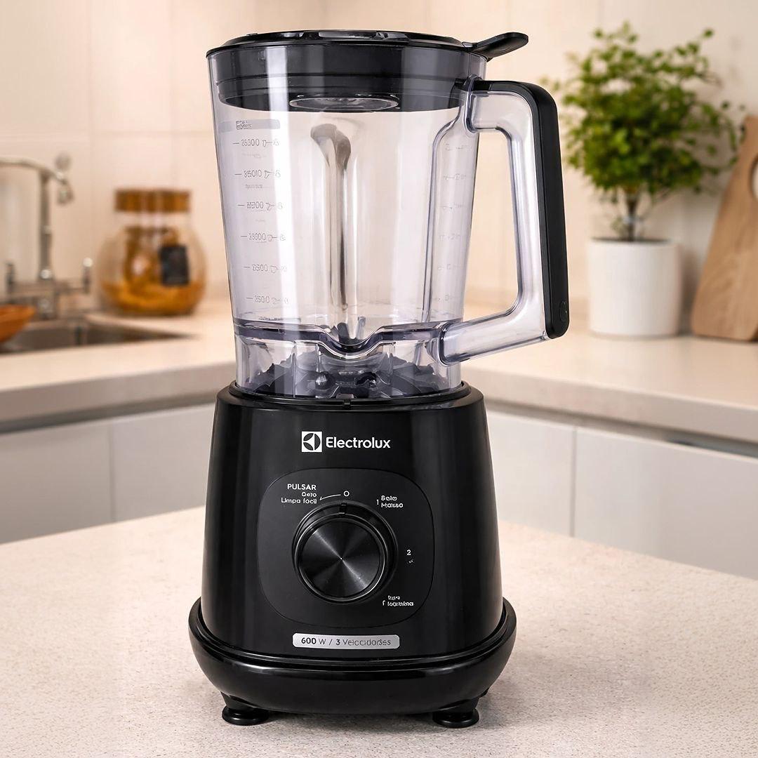 Liquidificador Electrolux 2,7L 600W 3 Velocidades Lâmina TriForce