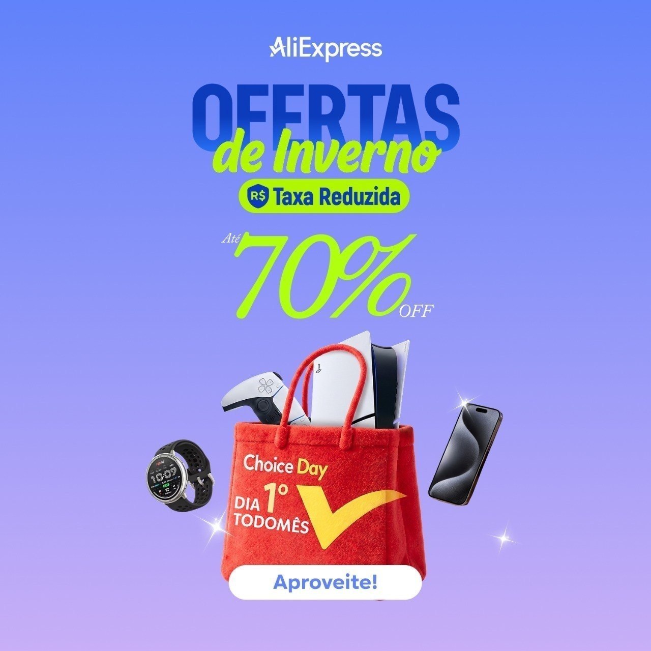 Cupons AliExpress Julho - Até R$ 360 de Desconto