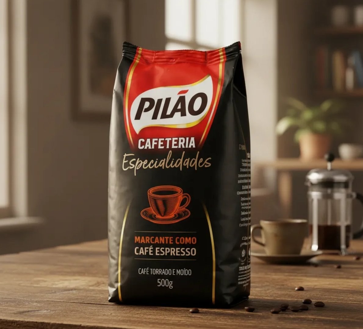 Café Pilão Cafeteria Especialidades Espresso Pouch 500g