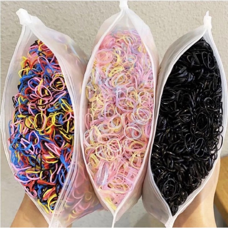 Scrunchies e Elásticos de Cabelo - Várias Opções