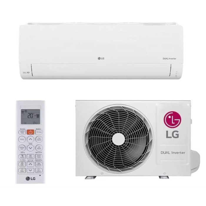 Ar Condicionado Dual Inverter LG Compact AI 9000 BTUs