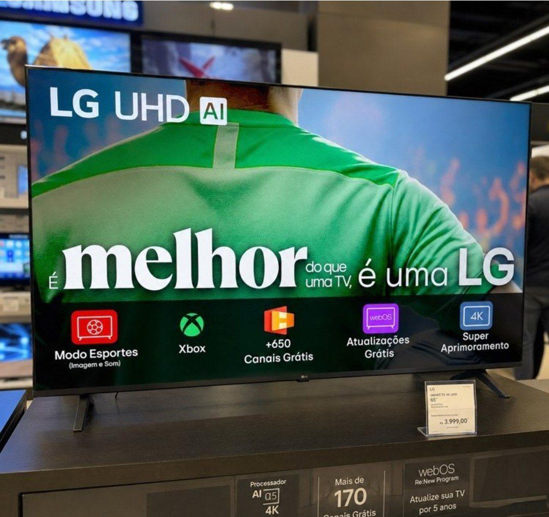 Smart TV 4K 50" LG UA75 HDR10 Pro Processador α7 AI