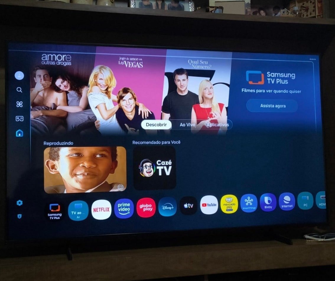 Smart TV Samsung 55" Led 4K Crystal Processor