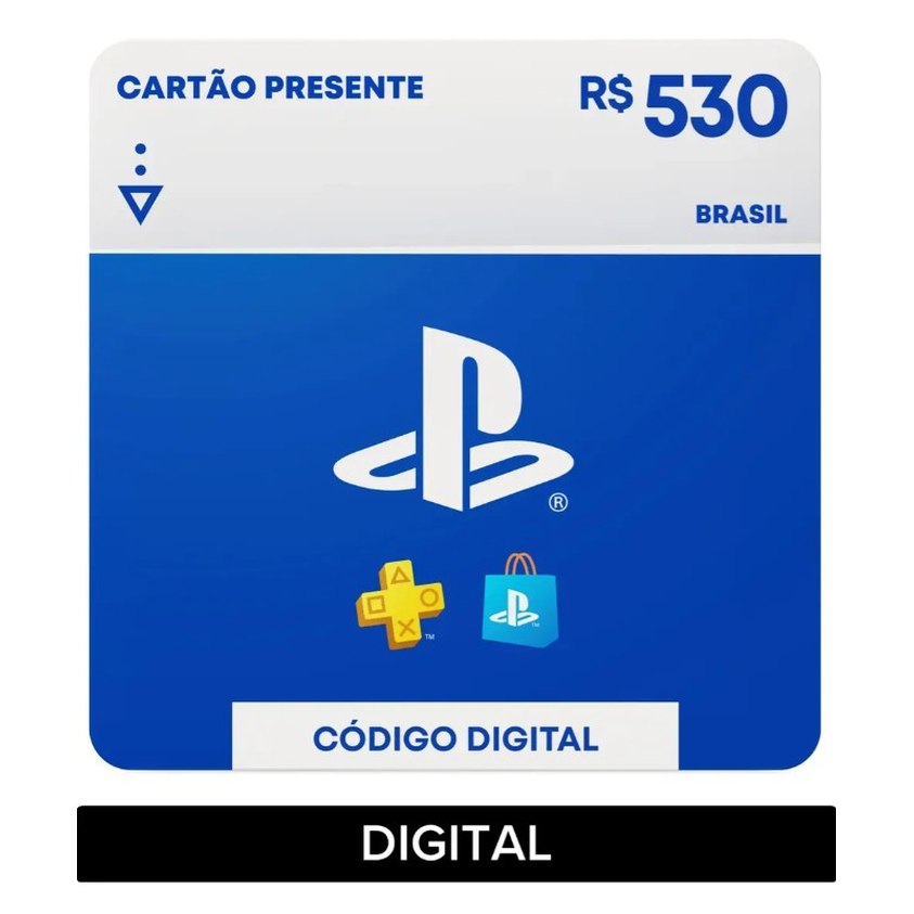 Gift Card PlayStation R$ 530