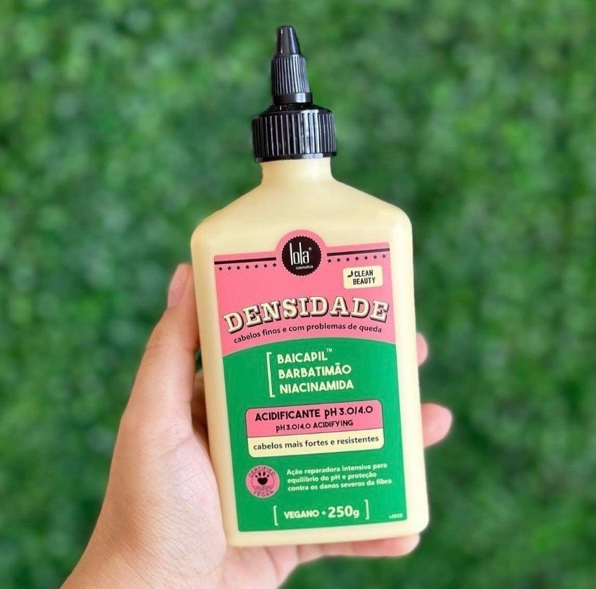 Densidade Acidificante Capilar Lola Cosmetics 250g