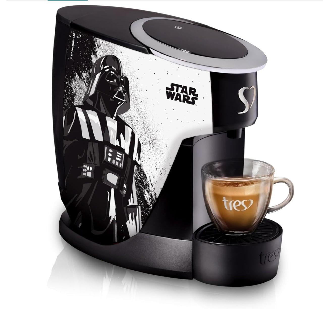 Cafeteira Espresso 3 Corações TRES Touch Star Wars Darth Vader