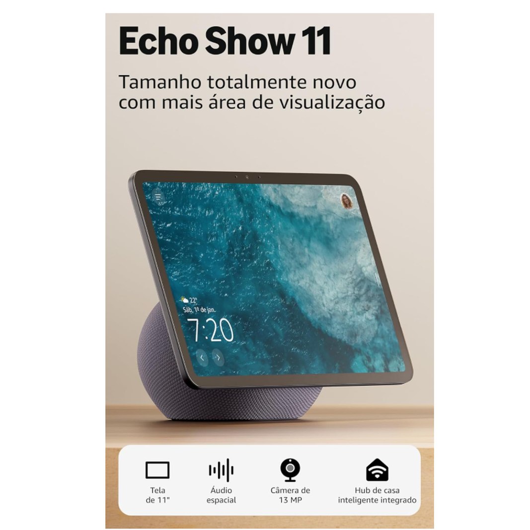 Echo Show 11 - Smart Display Full HD 11 polegadas