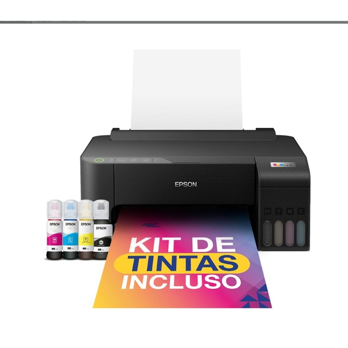 Impressora Epson EcoTank L1250 Tanque de Tinta Colorida