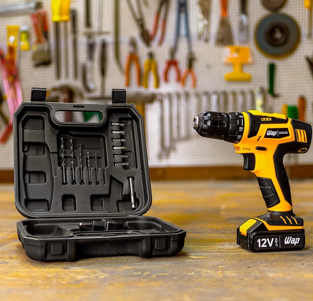 Parafusadeira e Furadeira 12V BPF-12K3 Kit 13 Acessórios