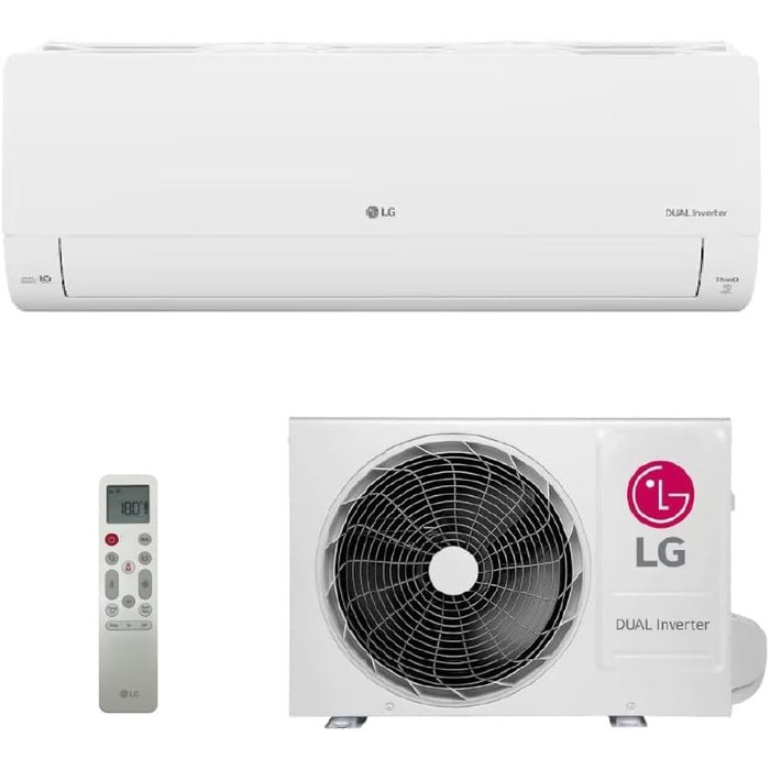 Ar Condicionado LG Dual Voice AI Inverter 24.000 BTUs