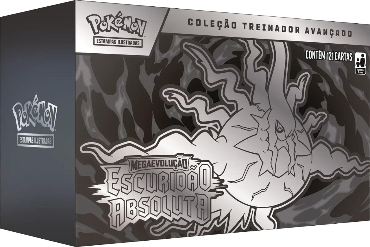 Pokémon TCG Mega Evolução Escuridão Absoluta Advanced Trainer Box