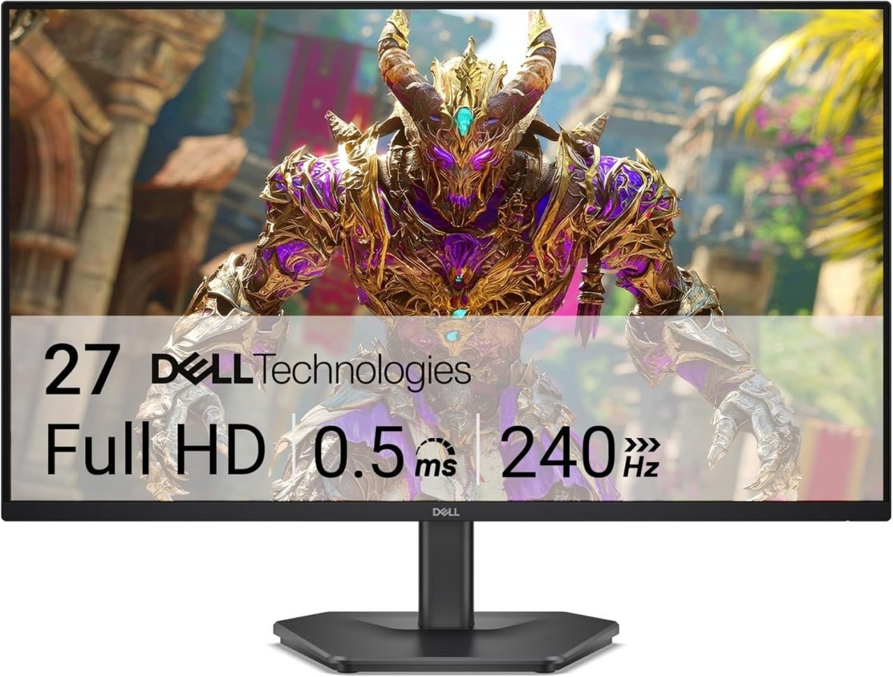 Monitor Dell 27" Full HD 240 Hz Painel IPS