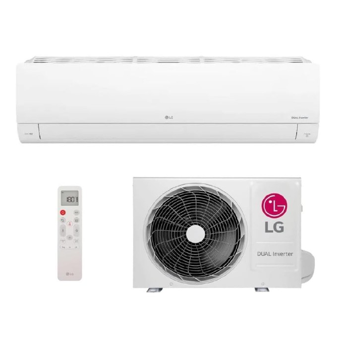 Ar Condicionado Inverter LG Dual Voice AI 18.000 BTUs Frio