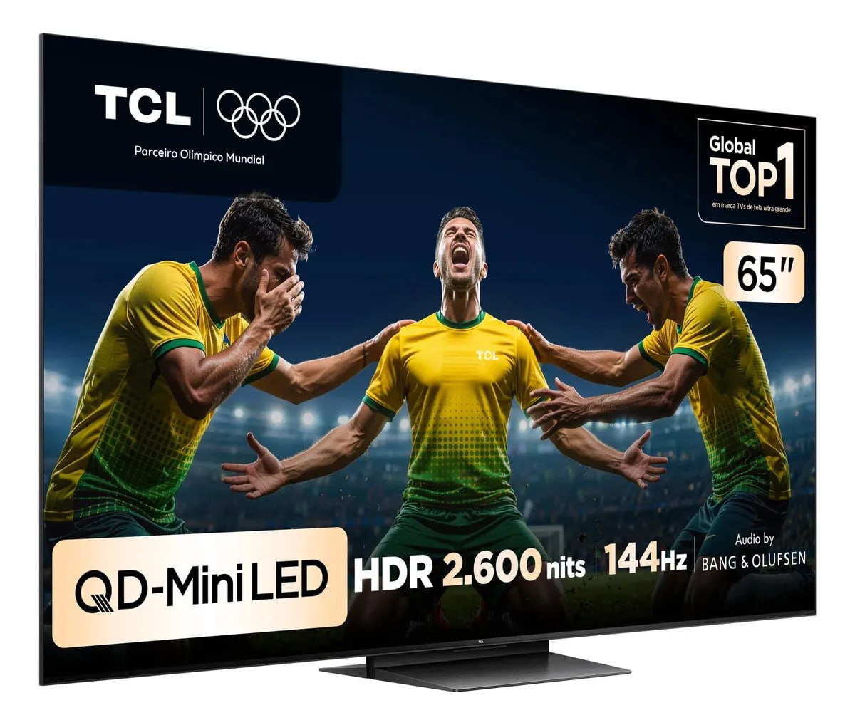 Smart TV 65" TCL QD-Mini LED 4K 120Hz C7K