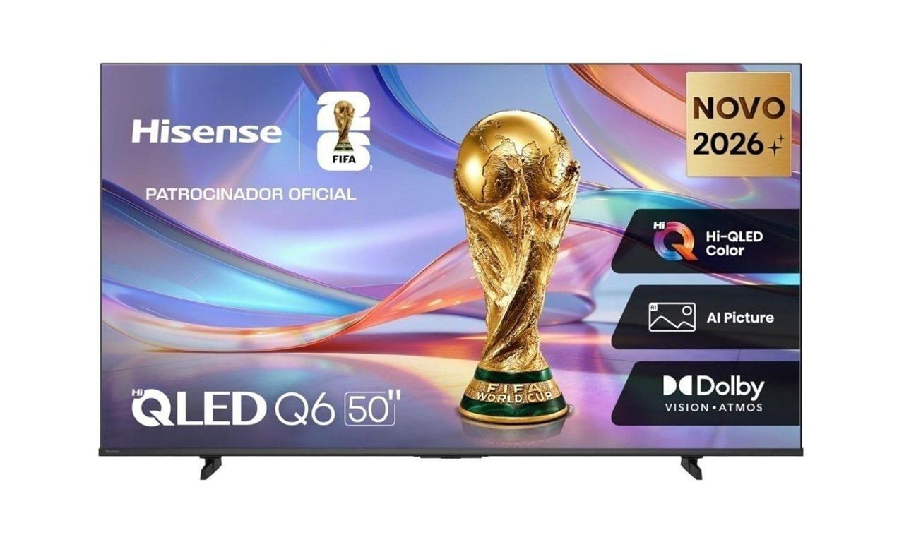 Hisense Smart TV 4K QLED 50" (50Q6QVV)