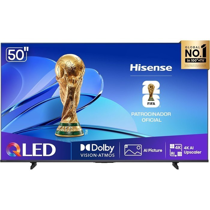 Smart TV 50" Hisense QLED 4K Q6Q