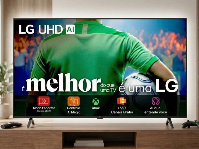 Smart TV LG UHD AI UA75 50"