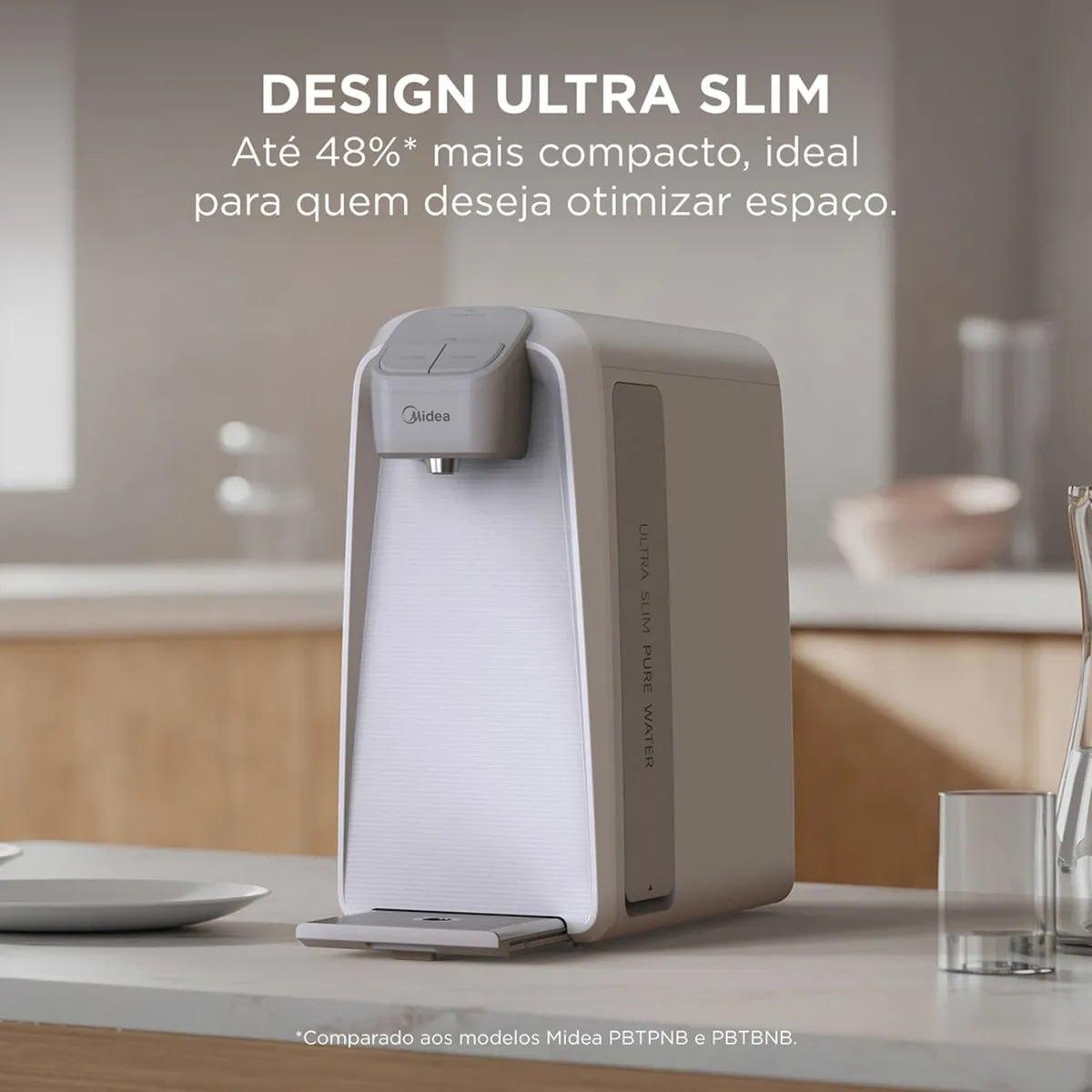 Purificador De Água Slimpure Branco Midea Refrigerado Bivolt