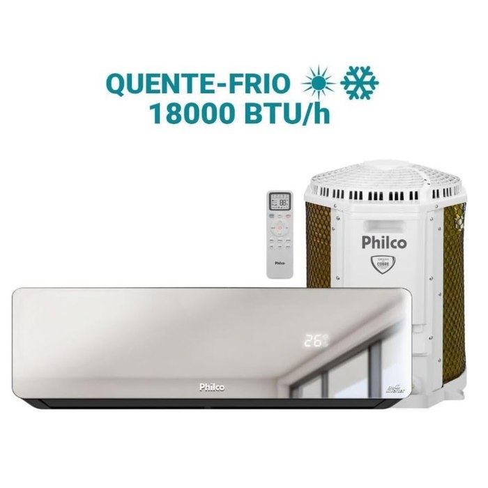 Ar Condicionado Inverter Philco 18000 BTUs Quente e Frio