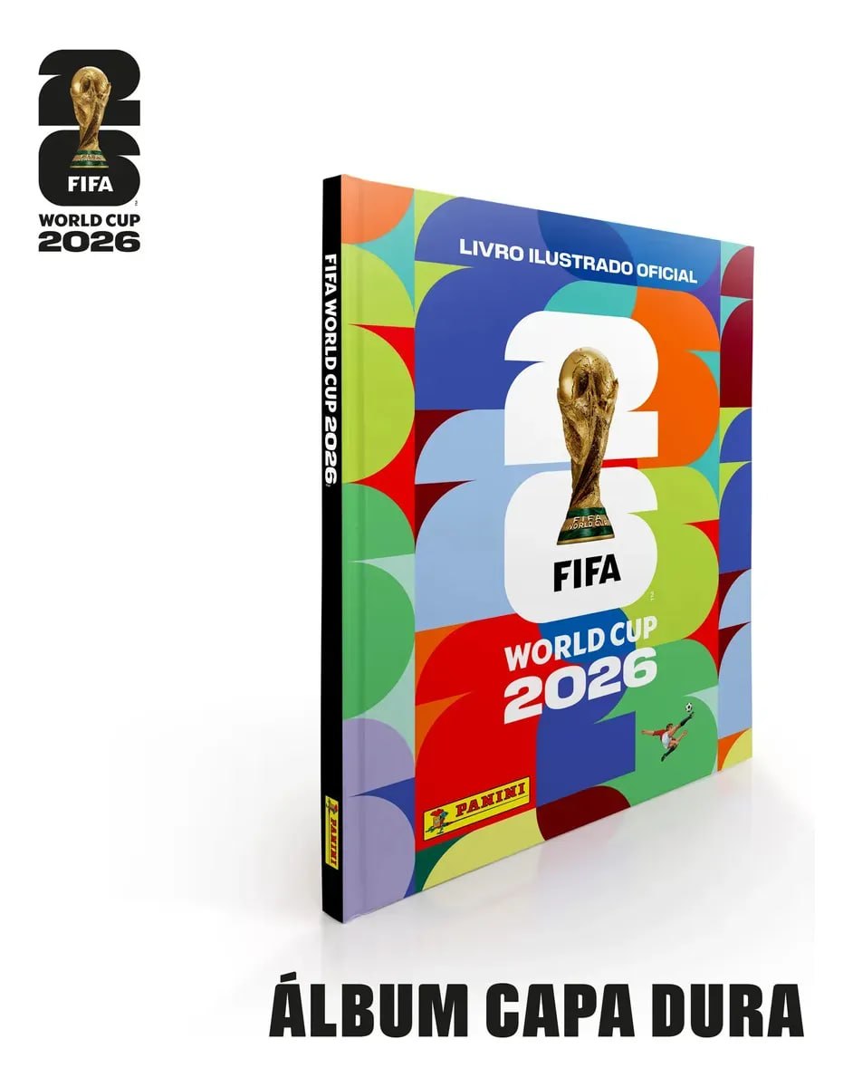 Álbum Copa Do Mundo 2026 - Capa Dura FIFA World Cup
