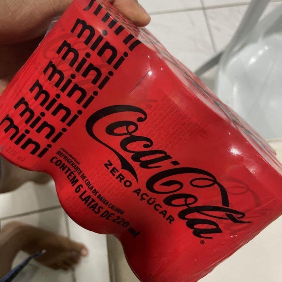 Pack Coca-Cola Zero 220mL - 6 Unidades