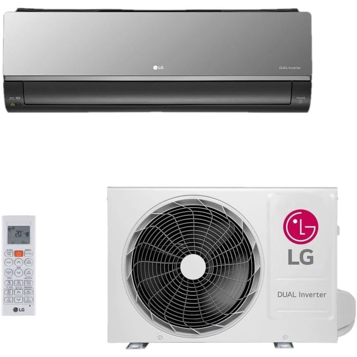Ar-Condicionado LG AI DUAL Inverter Voice ARTCOOL UV Nano 24.000 BTUs