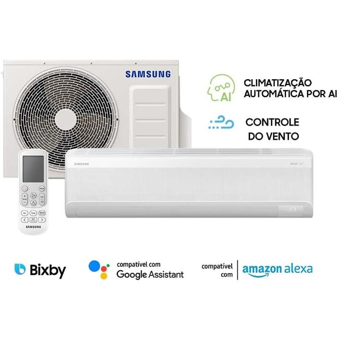 Ar-condicionado Samsung Inverter WindFree AI 18.000 BTUs