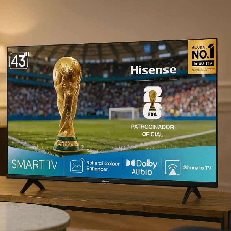 Smart TV Hisense 43" FHD 43A4NV com HDR10