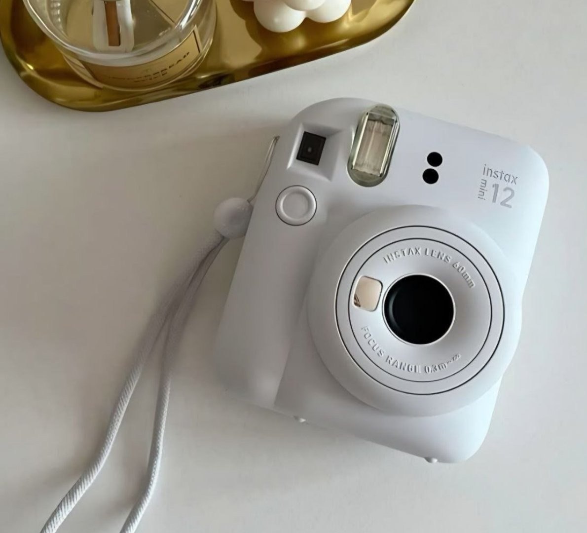 Câmera Instax Mini 12 Branco Marfim