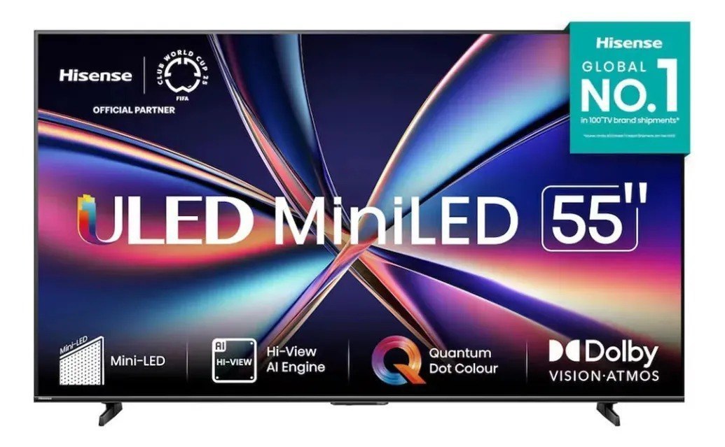 Smart TV Hisense 55" 4K MINI LED