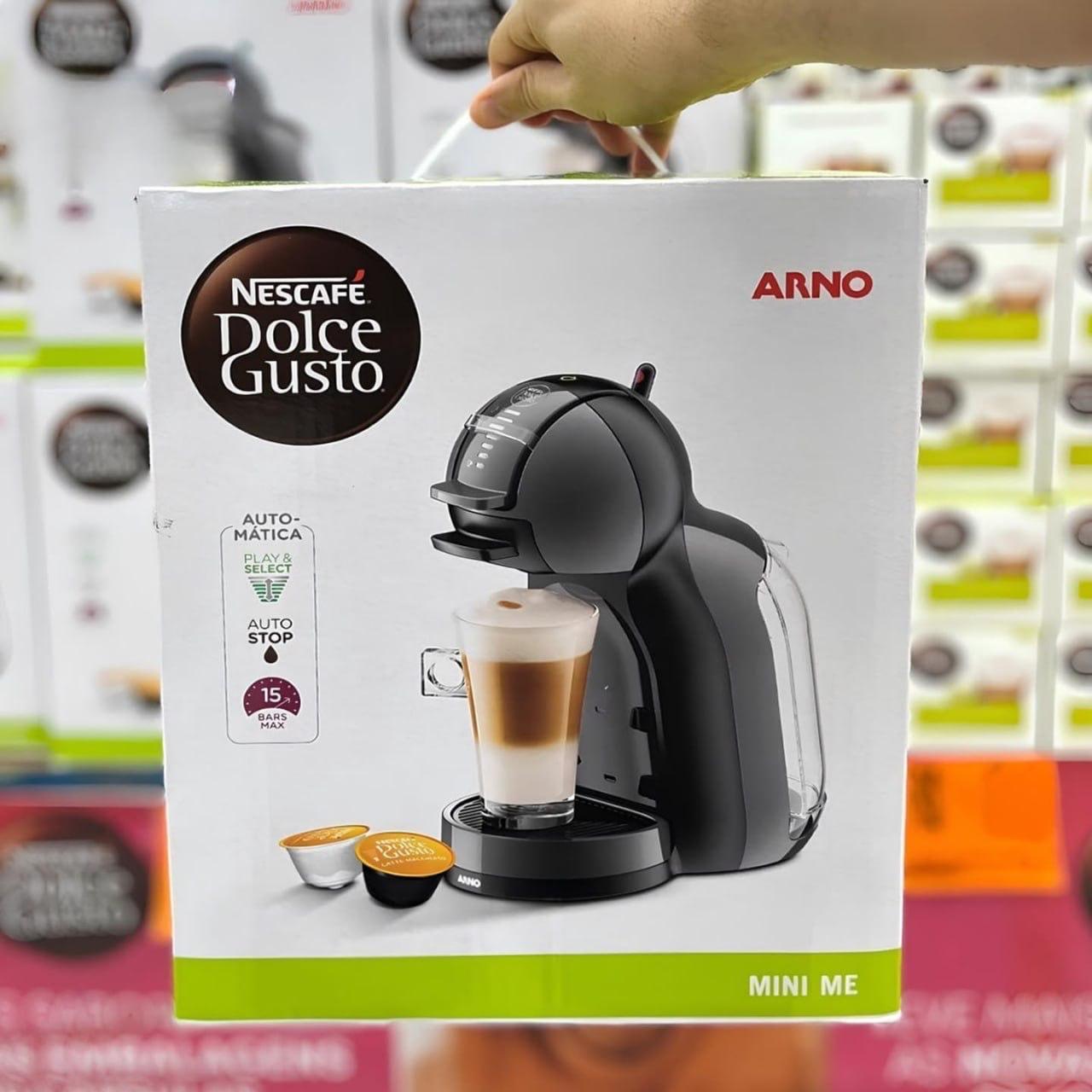 Cafeteira Espresso Nescafé Dolce Gusto Arno Mini Me Preta