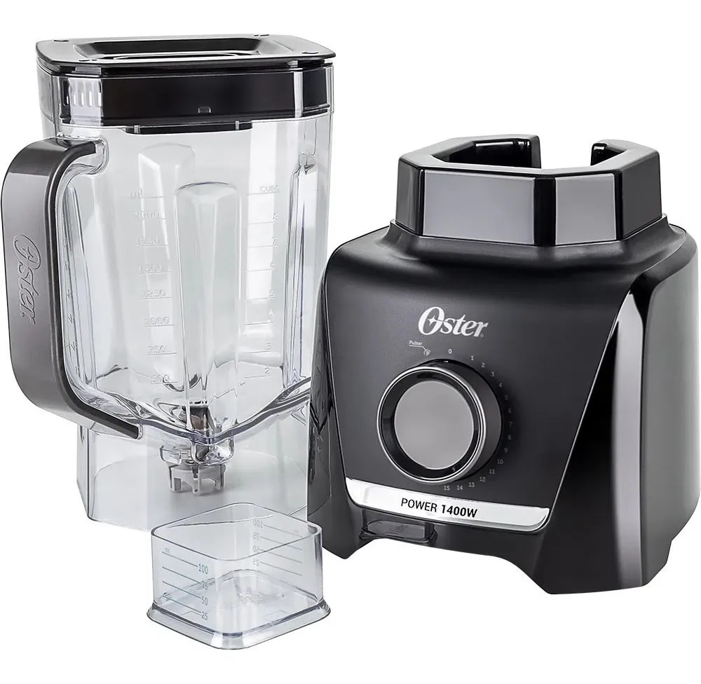 Liquidificador Full Oster 15 Velocidades 1400W Preto 220V