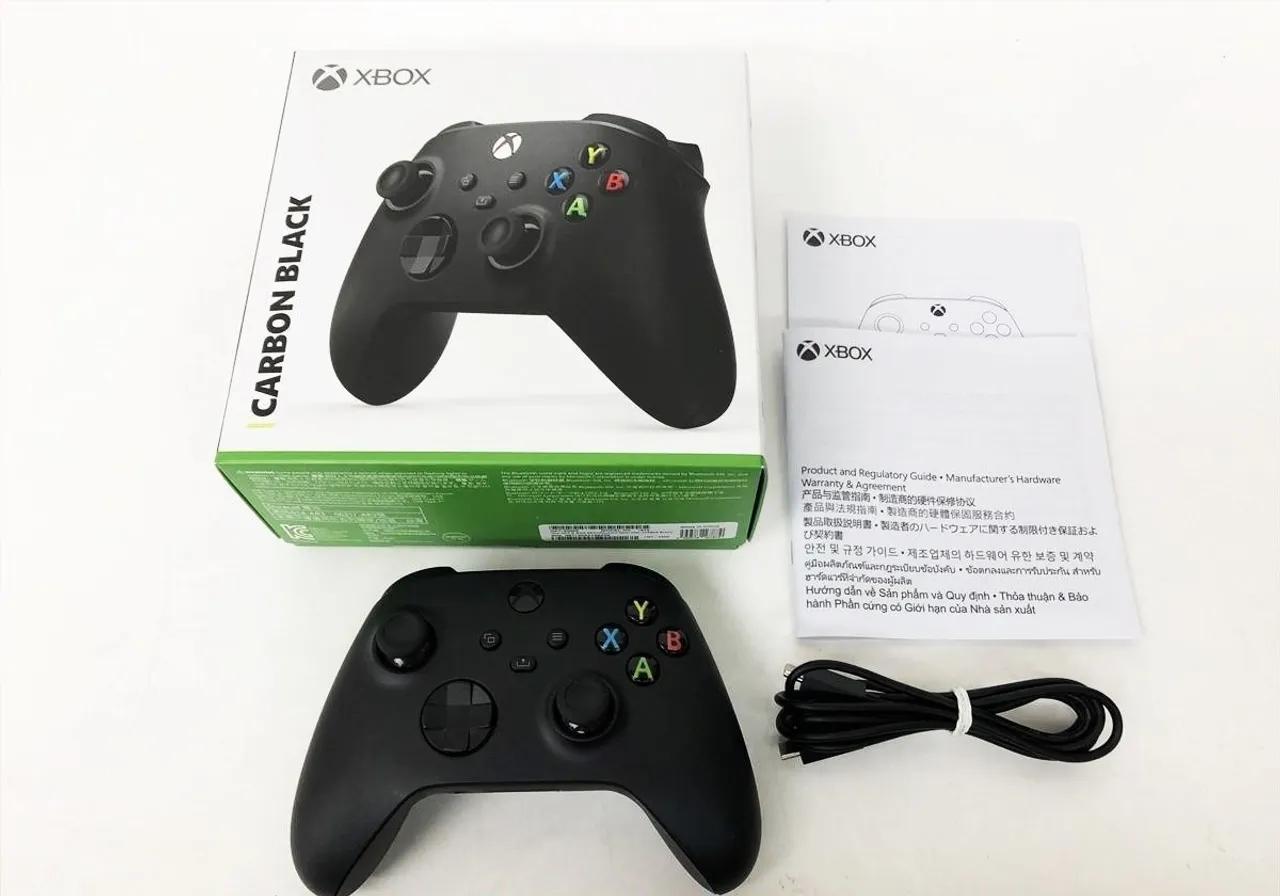 Controle Sem Fio Microsoft Xbox Preto