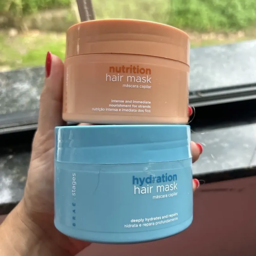 Kit Braé 02 Máscaras Nutrição + Hidratação Stages