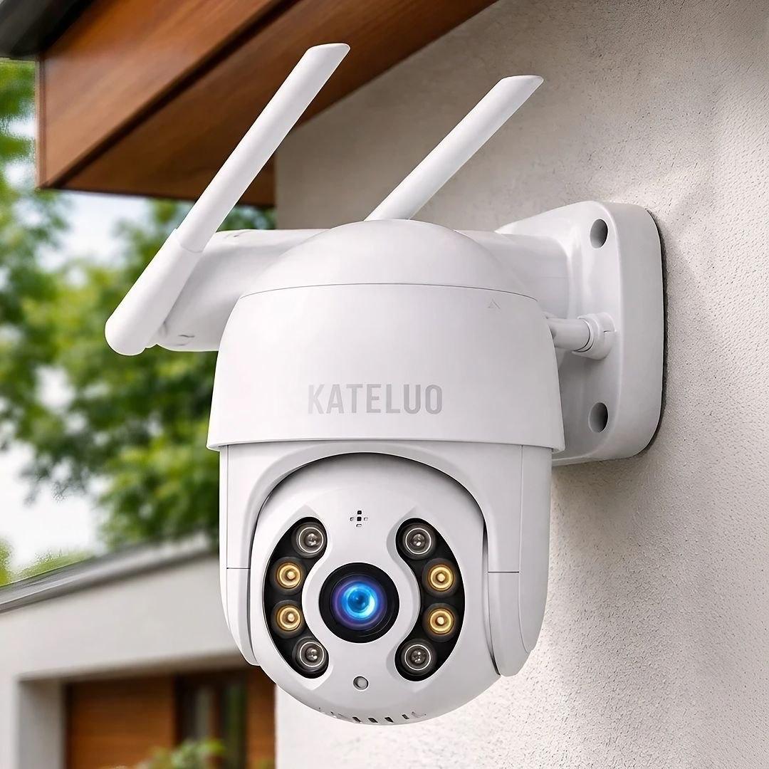 Câmera de Segurança WiFi Icsee Mini Dome Full HD Infravermelho
