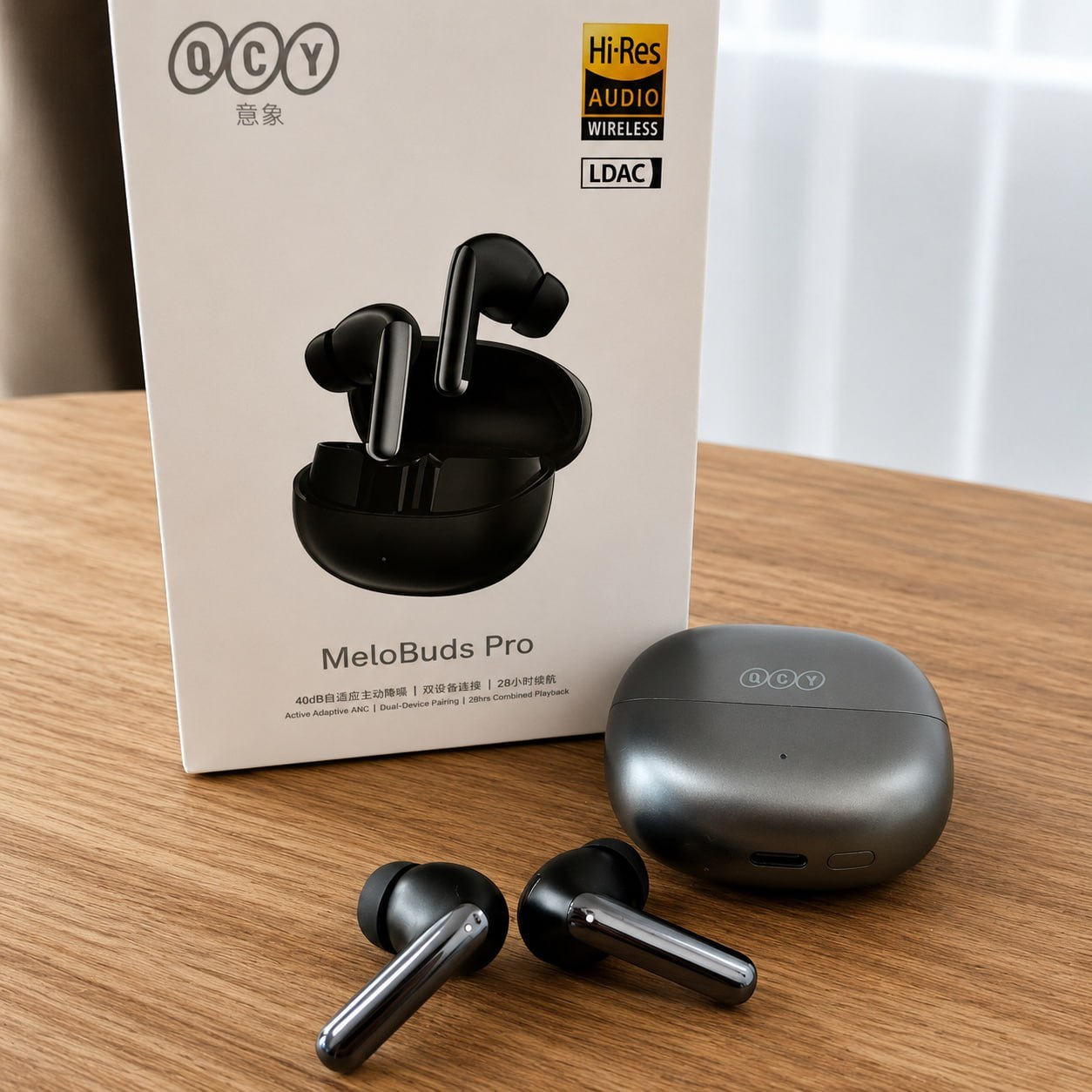 Fone de Ouvido QCY HT08 Melobuds Pro ANC