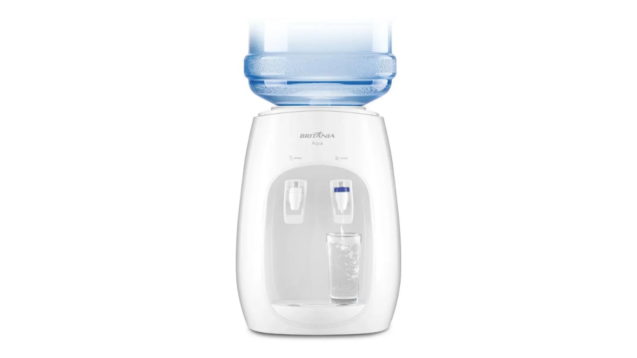 Bebedouro Refrigerado Eletrônico Britânia Aqua 60W