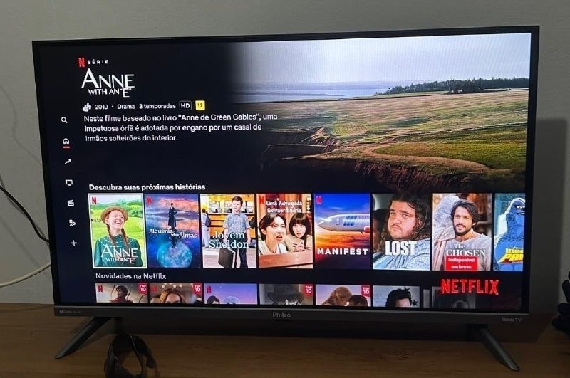 Smart TV 32" Philco Roku TV Dolby Áudio HDR10
