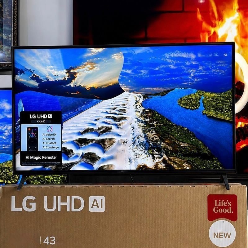 Smart TV LG 43" Full HD Processador A5 Geração 6 com IA
