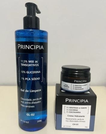 Kit Principia Limpeza e Hidratação GL-02 + CH-01