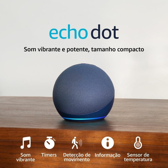 Echo Dot Geração Mais Recente com Acesso Antecipado Alexa+