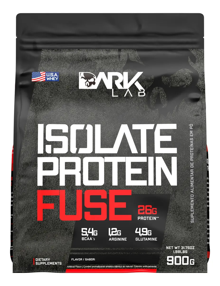 Whey Isolate Protein Fuse 900g Sabor Baunilha Dark Lab