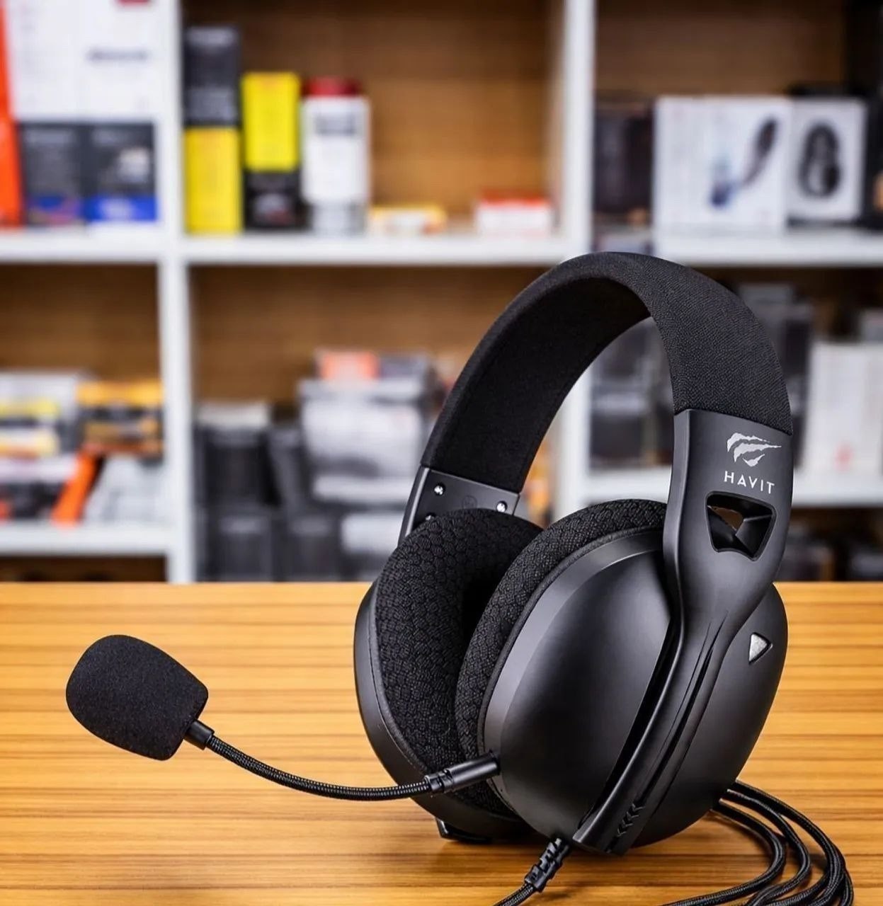Headset Gamer Com Fio Havit Fuxi-H5D Preto