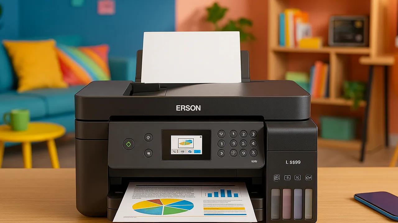 Multifuncional Epson Ecotank L5590 Tanque de Tinta Colorida