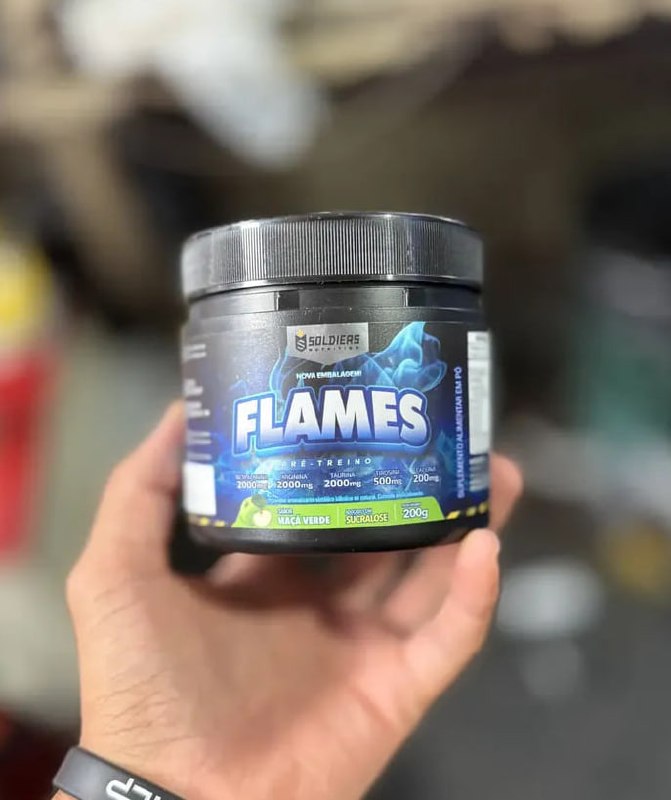 Pré-Treino Flames 200g Soldiers Nutrition