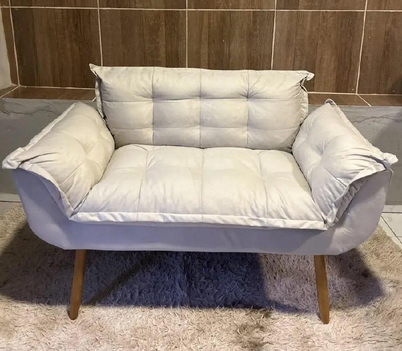 Namoradeira Decorativa Alice Suede