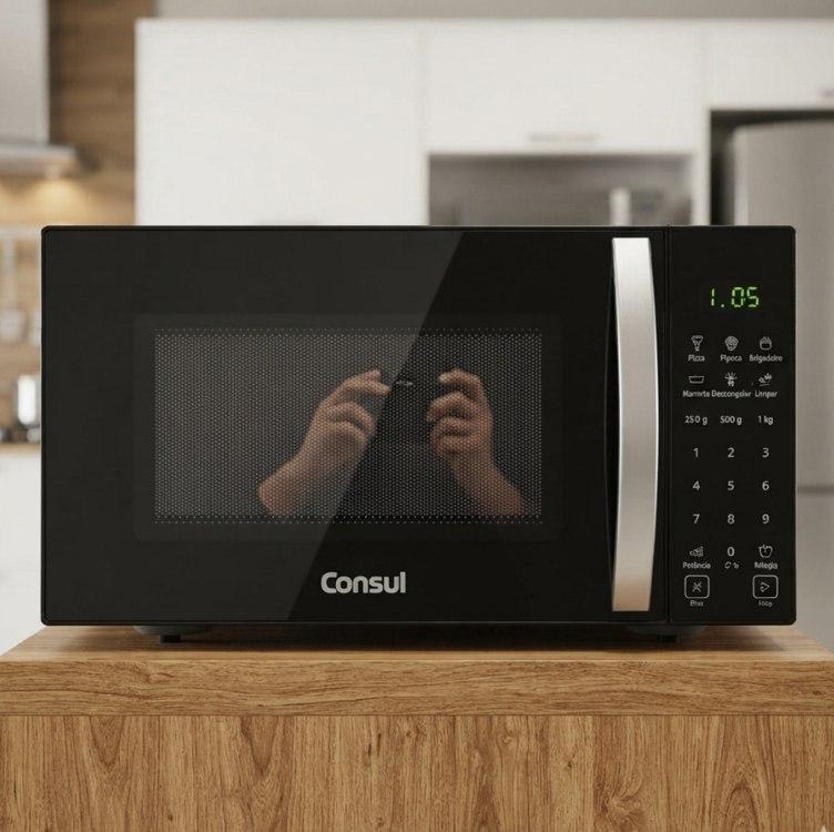 Micro-ondas Consul 23L Preto CMS23AE