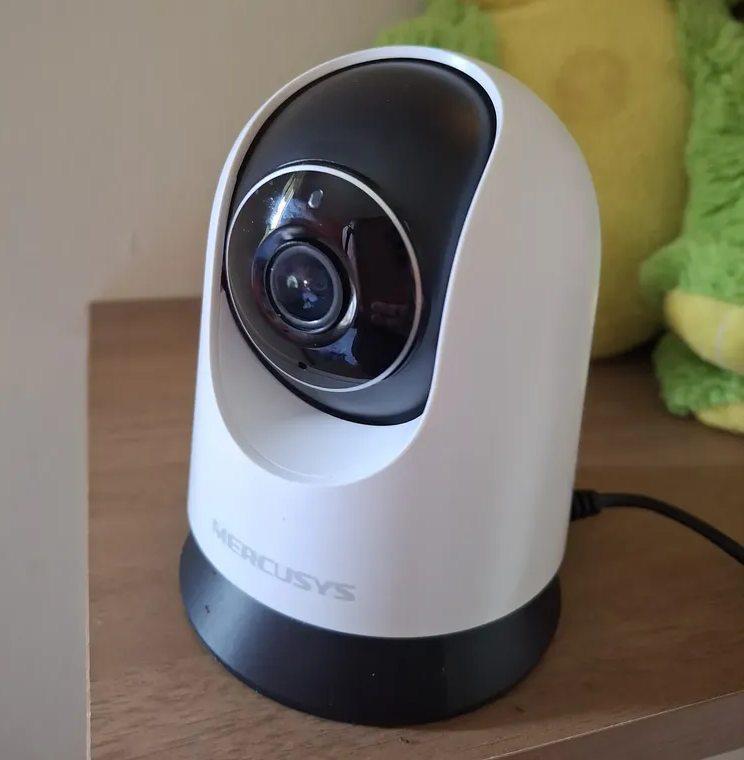 Câmera Segurança WiFi 2K Mercusys MC210 360° TP-Link