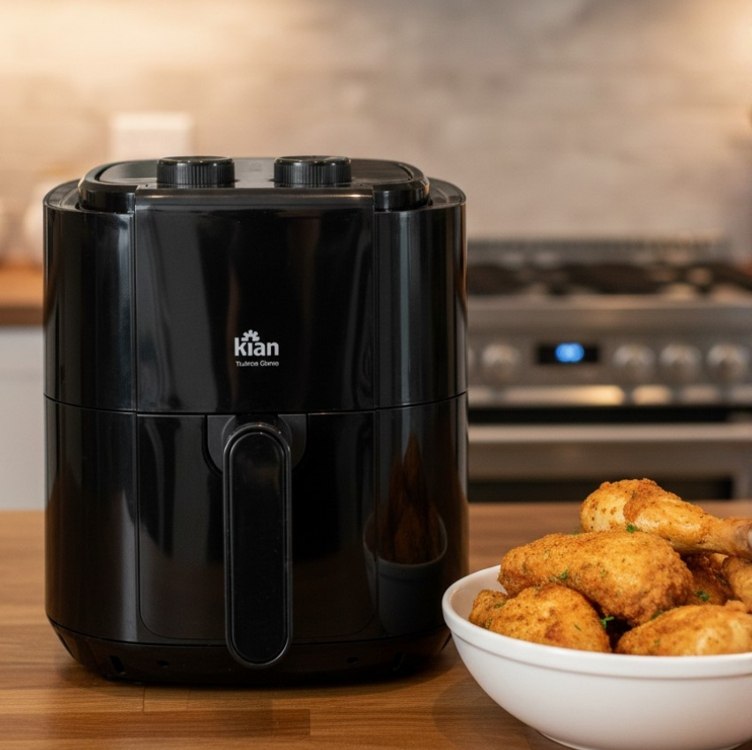 Fritadeira Elétrica Air Fryer Kian AF-105 3,5L 1200W