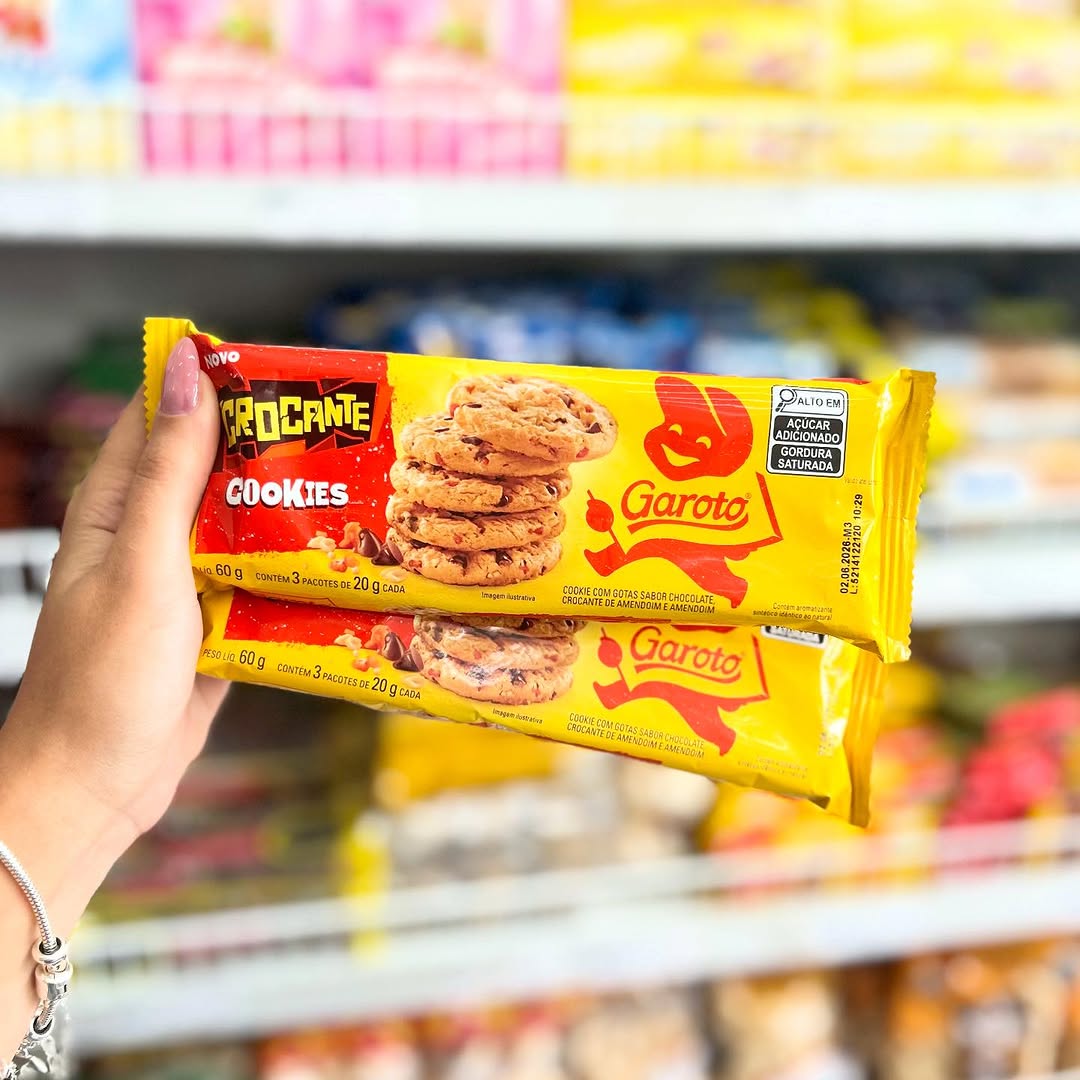 Cookie Garoto Crocante 60g